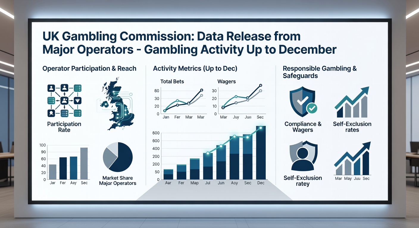 Infographic detailing Gross Gambling Yield breakdowns for slots versus betting segments in the UK market through 2025